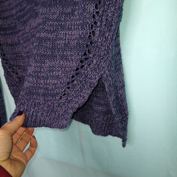 Mudd blue knit sweater small - Picture 10 of 11